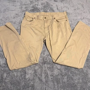 Polo Ralph Lauren Straight 650 Khaki Hose Herren Größe 38x34 Classic Fit - Bild 1 von 7