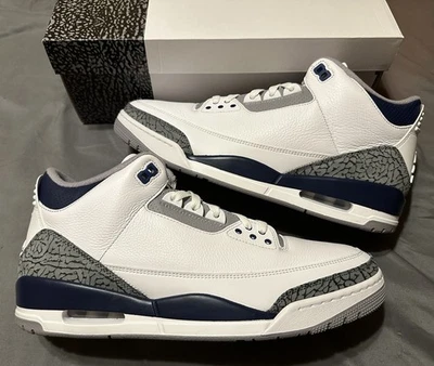Air Jordan 3 Midnight Navy 2023 talla 13  Foto 1 de 4