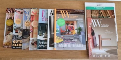 Konvolut 7 Wohnzeitschriften Schöner Wohnen *AD * A&W div. JG - Bild 1 von 4