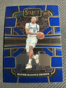 2023-24 Select Olivier-Maxence Prosper ROOKIE #85 Blue Panini Mavericks Base RC - Bild 1 von 5