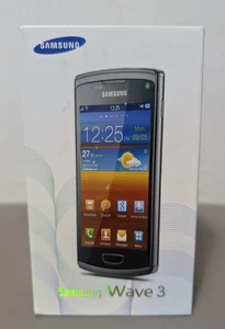 Samsung Wave 3 GT-S8600 Metallic Black mit OVP Unbenutzt! - Bild 1 von 17
