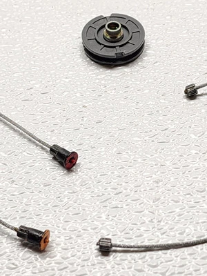 Cables reguladores de ventana eléctrica OEM para puertas correderas traseras Honda Odyssey 2011-2017 Foto 1 de 4