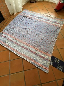 Vintage Western Cowboy Blanket Camp Blanket USA Eagle Themed - Picture 1 of 8