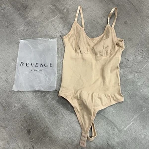 Revenge Body Control Body Suit - Beige - Size L - New - Picture 1 of 4