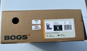 Bogs Girls' York Solid Rubber Boot - Round Toe - 72601-511 Youth 6 - Picture 1 of 9