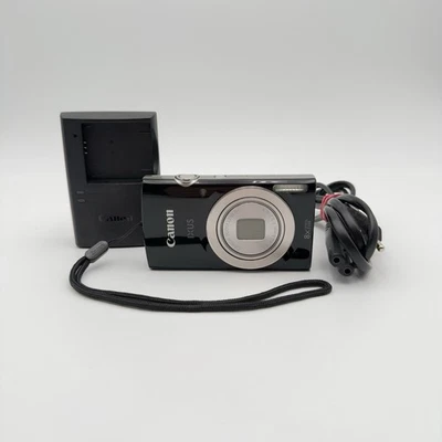 Canon IXUS 185 Schwarz - Kompakte Digitalkamera - 20 MP - Getestet - Bild 1 von 4