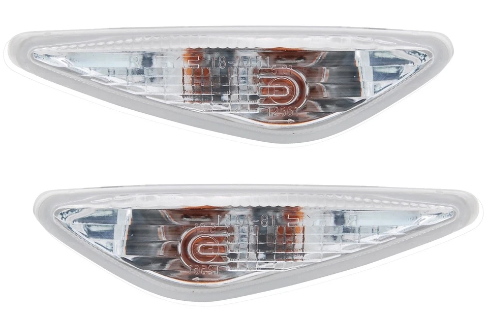 Seitenblinker für Mazda 5 CW + 6 GH Blinker links rechts Set Klarglas Chrom - Bild 1 von 1