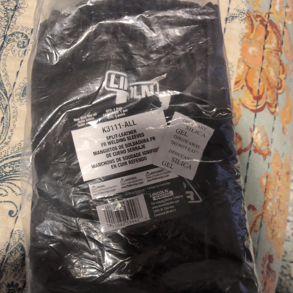 Lincoln Electric Soldadura Cuero Dividido FR Mangas de Soldadura - K3111 TODOS Foto 1 de 1
