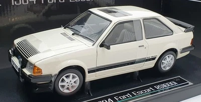 Sun Star 1/18 Scale Diecast 4997R Ford Escort RS1600i RHD 1984 Diamond White - Image 1 of 4