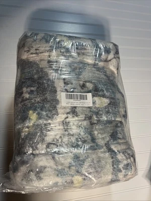 Alfombra 4x6 - Sala de estar, comedor u oficina en casa - Azul/Verde NUEVO Foto 1 de 2