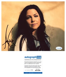 Amy Lee „Evanescence“ Band Leadsängerin signiert 8x10 Foto „Bring Me To Life“ ACOA - Bild 1 von 1