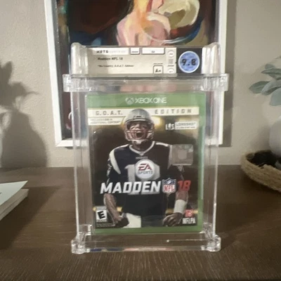 Madden NFL 18: G.O.A.T. Edition Wata Cgc Vga 9.8 A+ (Microsoft Xbox One, 2017) - Image 1 of 4