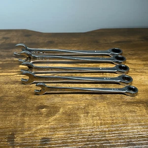 GEARWRENCH 10mm 12mm 13mm 14mm 15mm Metric  Combination Ratcheting Wrench Set - Picture 1 of 9