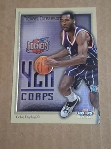 1999 MICHAEL DICKERSON NBA HOOPS Y2K CORPS CARD #10 HOUSTON ROCKETS ARIZONA - Picture 1 of 2