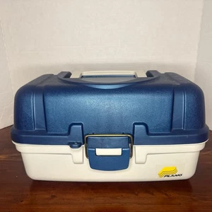 Plano 6102 Angelkoffer 2 Fächer blau und elfenbein - Bild 1 von 13