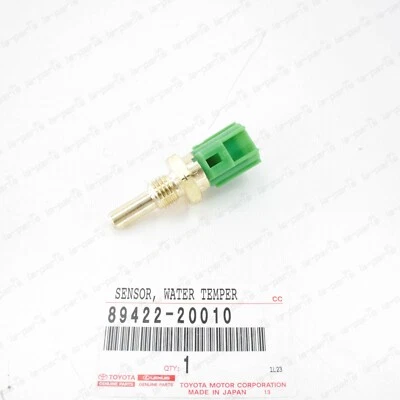 NEW GENUINE TOYOTA LEXUS ENGINE COOLANT WATER TEMP SENSOR W/GASKET 89422-20010 - Image 1 of 4