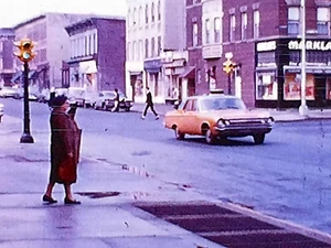 8mm Film Brooklyn Street Corner 1960s Home Movie Nostrand Ave New York Cars - Picture 1 of 23