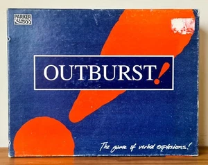 Outburst The Game Of Verbal Explosions Parker Games 1993 - Complete - Picture 1 of 3
