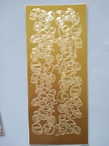 STICKER SHEET 095 'Motorbikes' - Ideal for Scrapbooking, Invitations, Gifts + - Picture 1 of 4