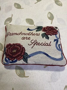 Beautiful “Grandmothers Are Special” Tapestry Pillow - Picture 1 of 3