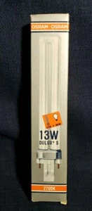 **GENUINE** OSRAM SYLVANIA DULUX S 13W, F13TT27K BASE GX23 2700K MADE IN USA NOS - Picture 1 of 5