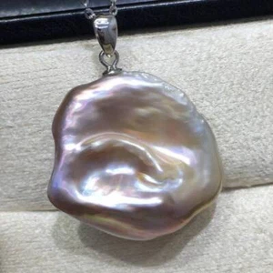 Huge colorful freshwater pearl pendant Baroque pearl pendant Zodiac Wholesale - Imagen 1 de 5