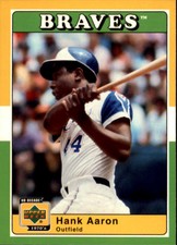 2001 Upper Deck Decade 1970's Baseball #46 Hank Aaron