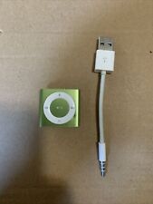 iPod shuffle 4th generation - Used, Good - Lime Green