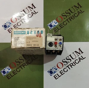SIEMENS 3UA5200-1G THERMAL OVERLOAD RELAY RANGE 4-6.3AMP FREE FAST SHIPPING - Picture 1 of 6