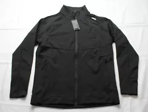 UNRL Men's Transition Full Zip Soft Fleece Sweatshirt BL1 Black Medium NWT - Picture 1 of 5