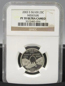 2003 S Missouri Silver NGC PF 70 UCAM - Picture 1 of 1