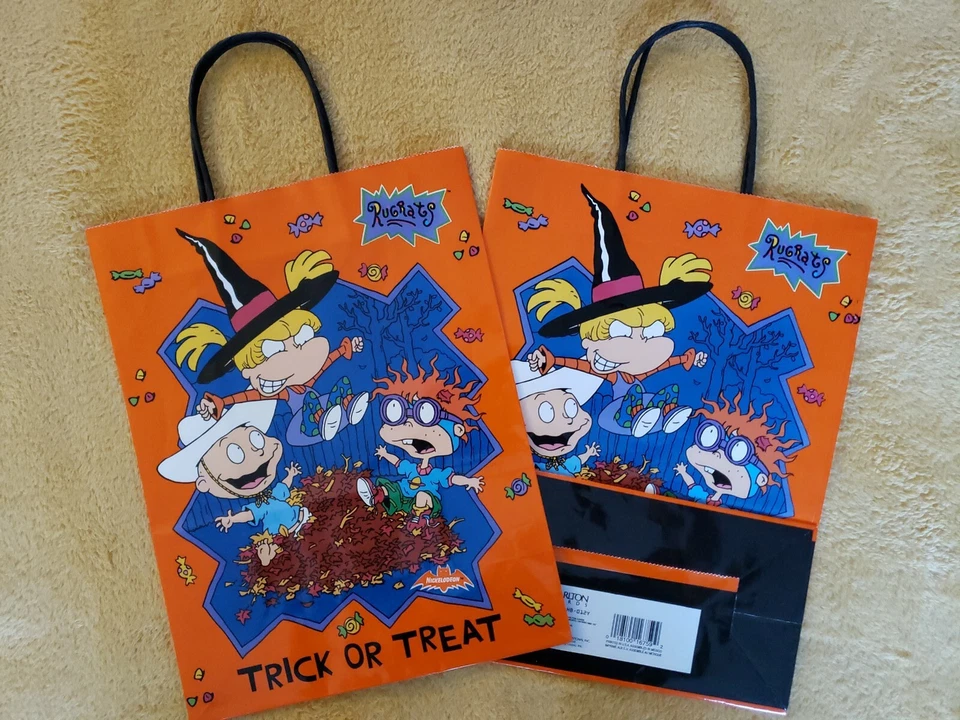Bolsas de dulces Nickelodeon Rugrats Vintage 1998 Halloween Truco o trato (2) Foto 1 de 4