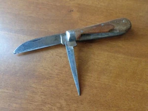 VTG OLD RARE WWII WW2 GERMAN HAUPA SAPPER PIONEER TRENCH FOLDING POCKET KNIFE - Picture 1 of 11