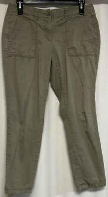Ann Taylor Loft Relaxed Skinny Pants Women’s Size 4P Beige.   8402 - Image 1 of 3