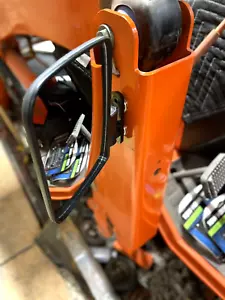 ESPEJOS TRACTORES MAGNÉTICOS RECUBIERTOS DE VINILO 228 LB KUBOTA BX JOHN DEERE 1025r 1 PAR - Imagen 1 de 13