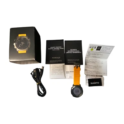Reloj inteligente SUUNTO TRAVERSE ÁMBAR GPS amarillo usado Foto 1 de 4