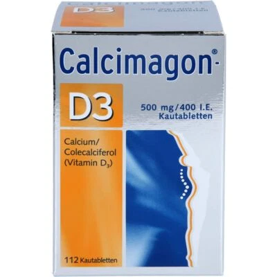 CHEPLAPHARM ARZNEIMITTEL GMBH CALCIMAGON D3 Kautabletten 112 St PZN 01164726