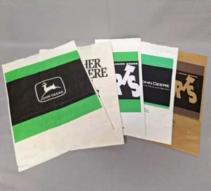 Vintage John Deere Parts Paper Bags Lot Of 5  - Picture 1 of 11