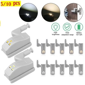 5/10 Pcs LED Luz Para Bisagra Cabinet Hinge Led Light Sensor Inner For Wardrobe - Picture 1 of 12