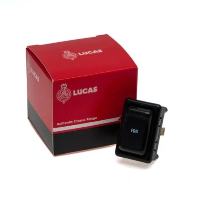 INTERRUPTOR BASCULANTE SALPICADERO ANTINIEBLA LUCAS 39772 159SA INTERCEPTOR POSTE RÁPIDO JENSEN Foto 1 de 4