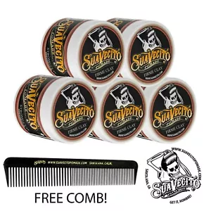 Suavecito Firme Clay Pomade 5 Pack Bundle 4 oz. Cans - Picture 1 of 6