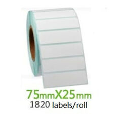 3" X 1" Bezpośrednie etykiety termiczne, perforowane etykiety FBA z kodem kreskowym UPC - 1820 sztuk / rolka