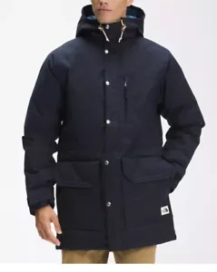The North Face Men's Snow Down Parka Jacket Size XXL In Aviator Navy NWT - Picture 1 of 10