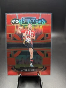 2023-24 Select La Liga Aitor Paredes RC #5 Terrace Red Prizm - Picture 1 of 2