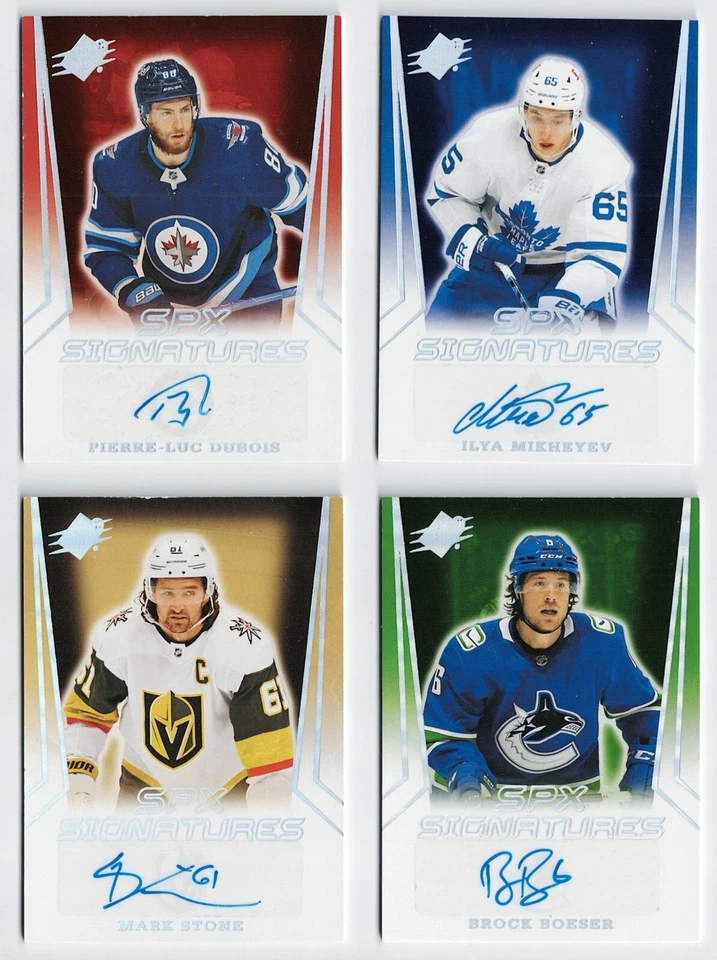 2021-22 SPx Signatures Autograph Pick From List !! - Image 1 of 1