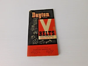 Catalogo concessionario vintage 1940 DAYTON V CINTURES n. 40 Standard Service Co. Metropolis IL - Foto 1 di 5
