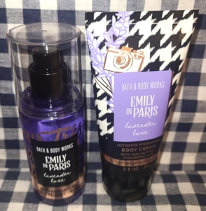ALL NEW Lavender Luxe TRAVEL Body Cream & Mist Set Bath & Body Works - Picture 1 of 1