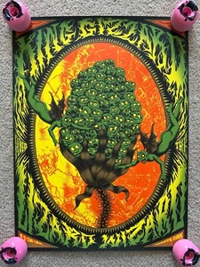 King Gizzard Lizard Wizard Concert Poster Houston 11/2024 Amy Jean KGLW - Picture 1 of 11