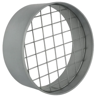 MKK Abluftrohr Ausblasstutzen Vogelschutzgitter verzinkt Zuluft Wickelfalzrohr