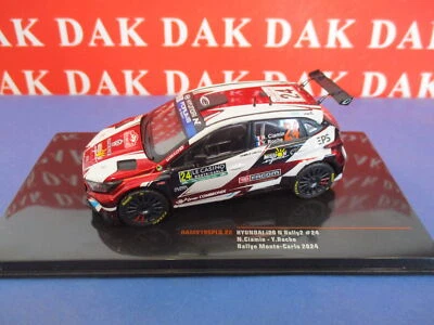 Die cast 1/43 Modellino Auto Hyundai i20 N Rally2 Rally Monte Carlo 2024 Ciamin - Immagine 1 di 4
